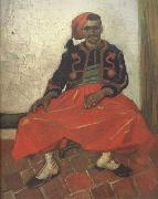 The Seated Zouave (nn04) Vincent Van Gogh